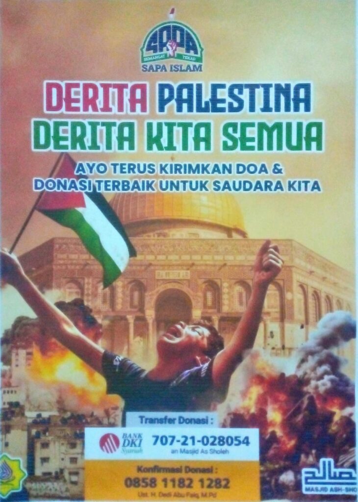 SMK Trimulia Peduli Palestina
