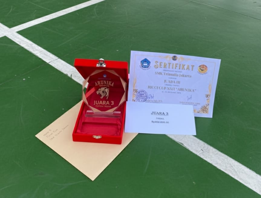 Tim Futsal Putri SMK Trimulia Jakarta Raih Juara 3 di ARUNIKA Ricci Cup XXII 4 Tim Futsal Putri SMK Trimulia Jakarta Raih Juara 3 di ARUNIKA Ricci Cup XXII